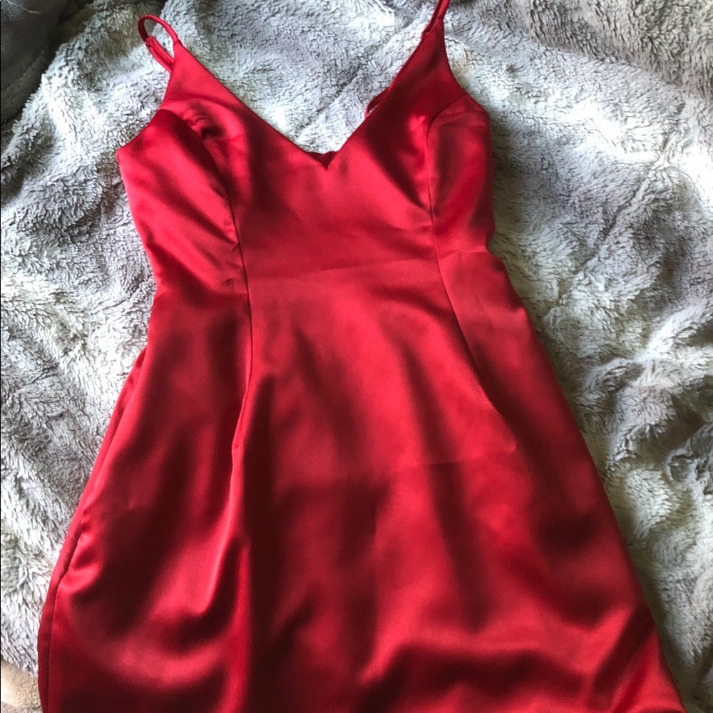 Red Selena Dress
